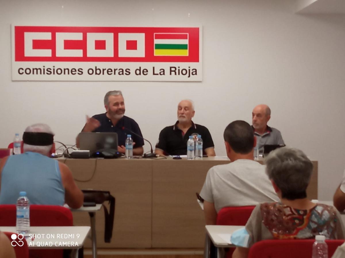 Jornada sindical informativa con Enrique Martín