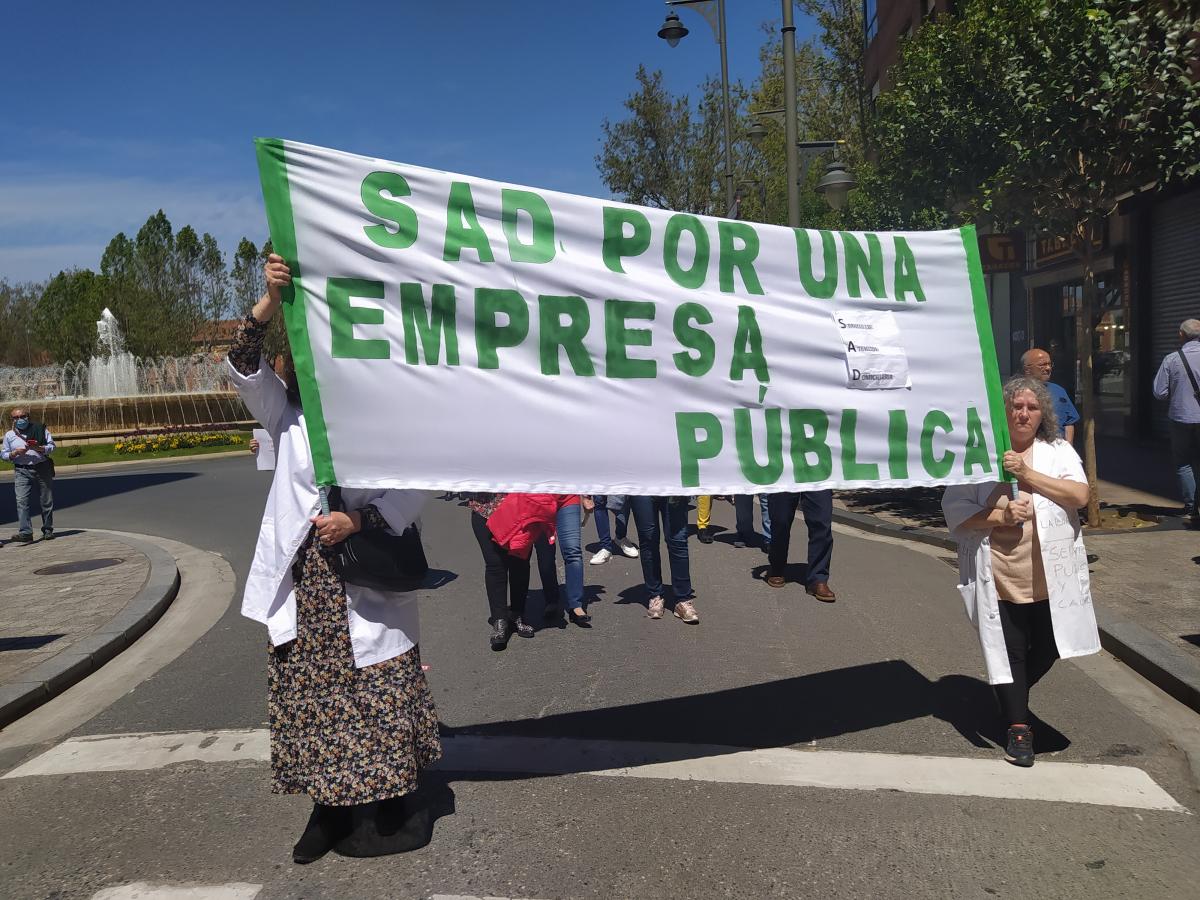 Imágenes de la manifestación del 1 de mayo de 2022 y del FestivaliCCOO celebrado el 30 de abril en la Plaza del mercado