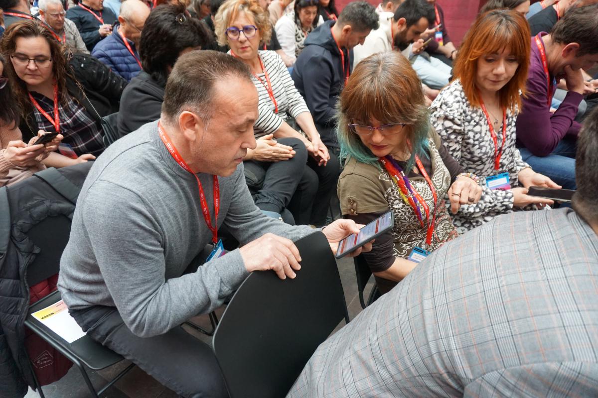 Galera imagenes XIII Congreso de CCOO de La Rioja