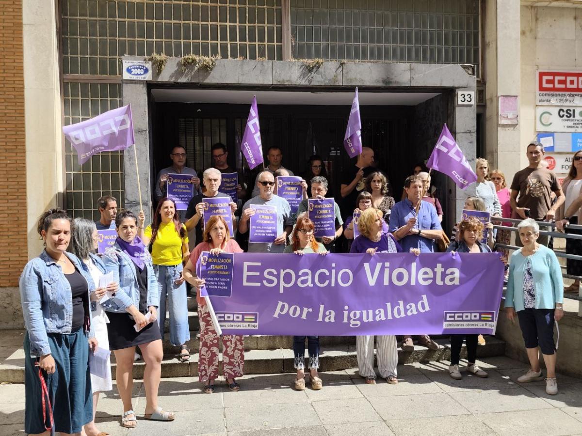 Concentración contra la violencia machista y apoyo a Juana Rivas y su hijo Daniel