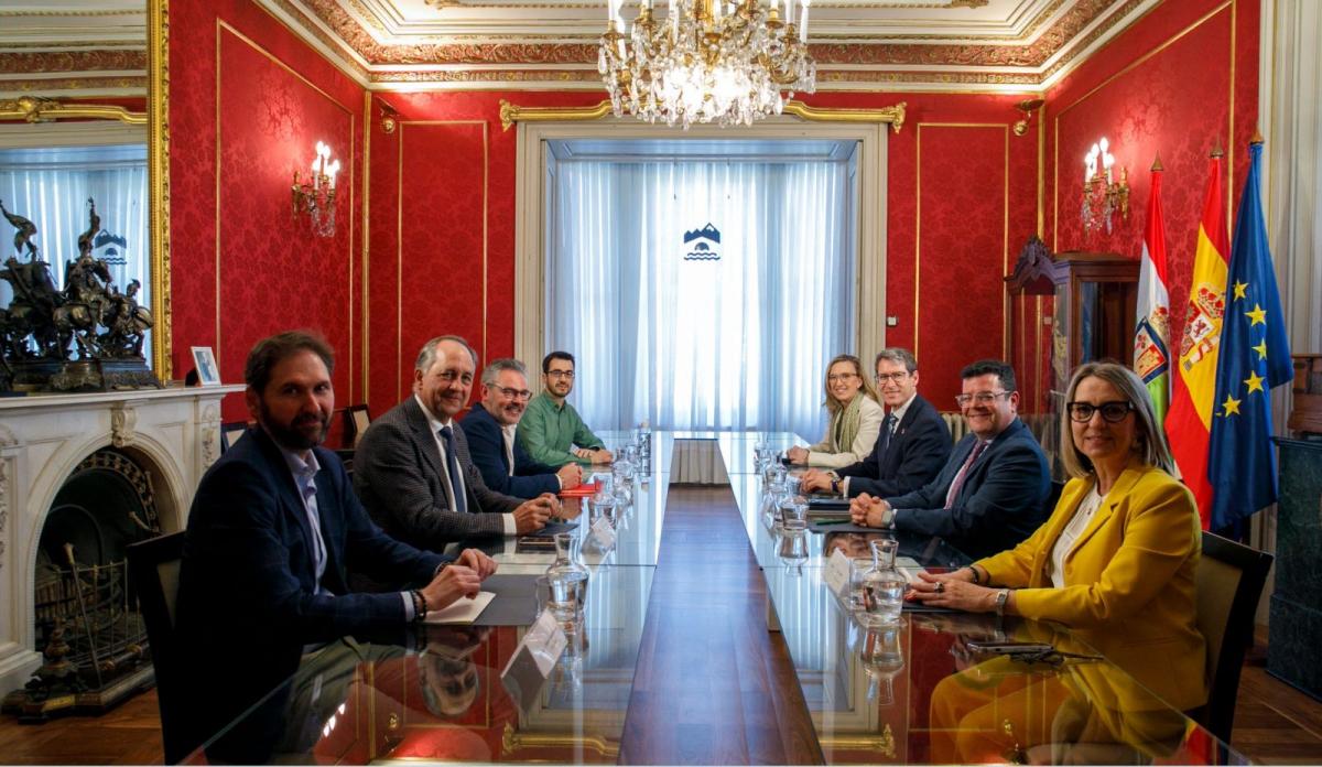 Reunión de la mesa del diálogo social del pasado mes de julio.