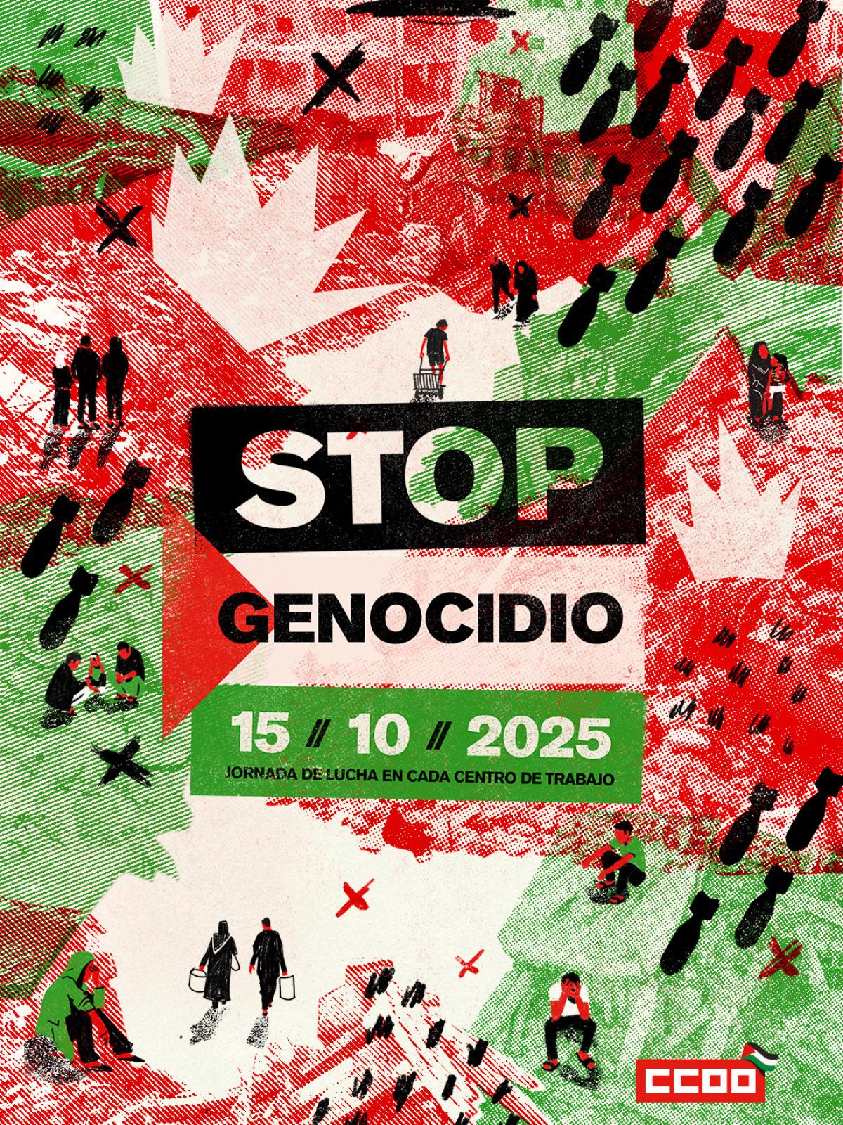 15 de octubre. Jornada de lucha por el pueblo palesino