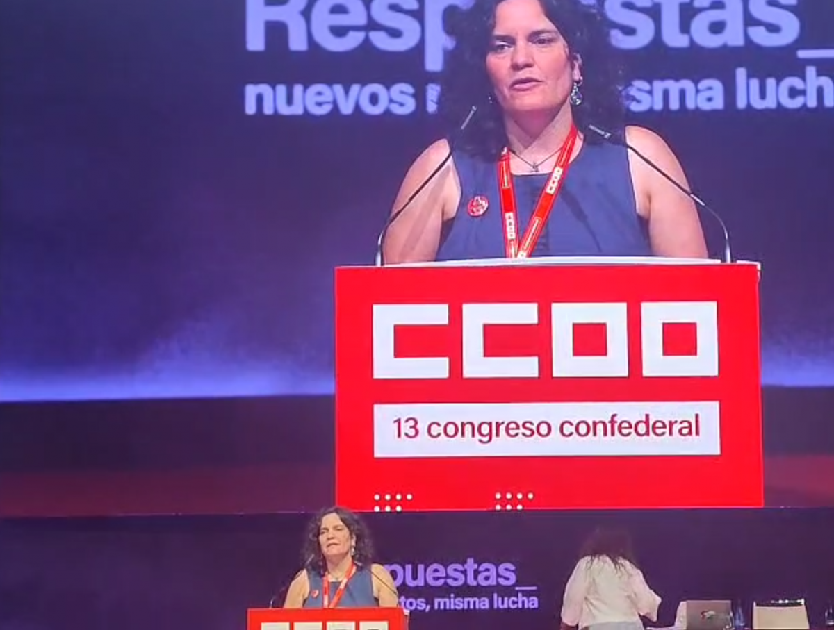 Defensa de la enmienda por parte de CCOO La rioja