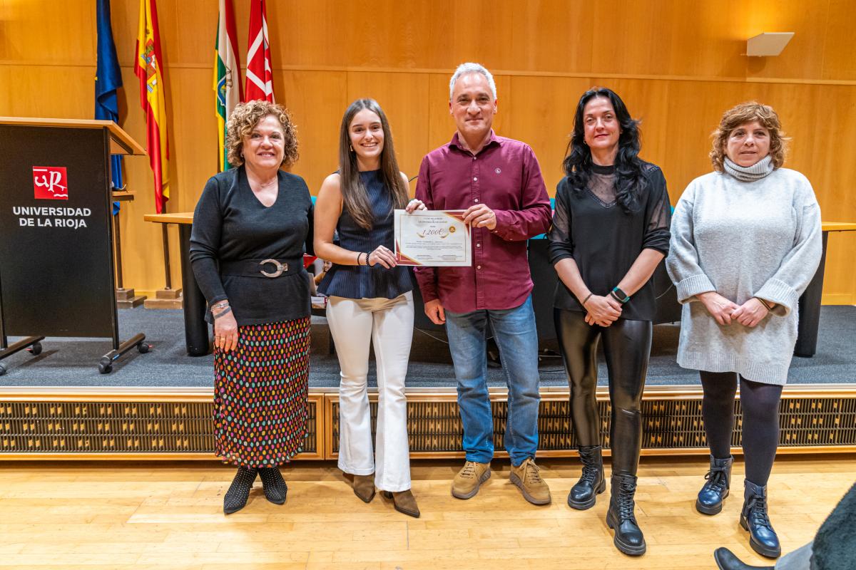 Premios 1 mayo en la Universidad de La Rioja