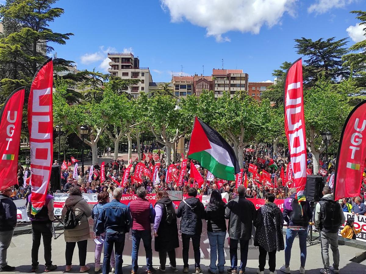 Manifestacin 1 de Mayo de 2024, Pleno empleo, incremento de los salarios y reduccin de jornada