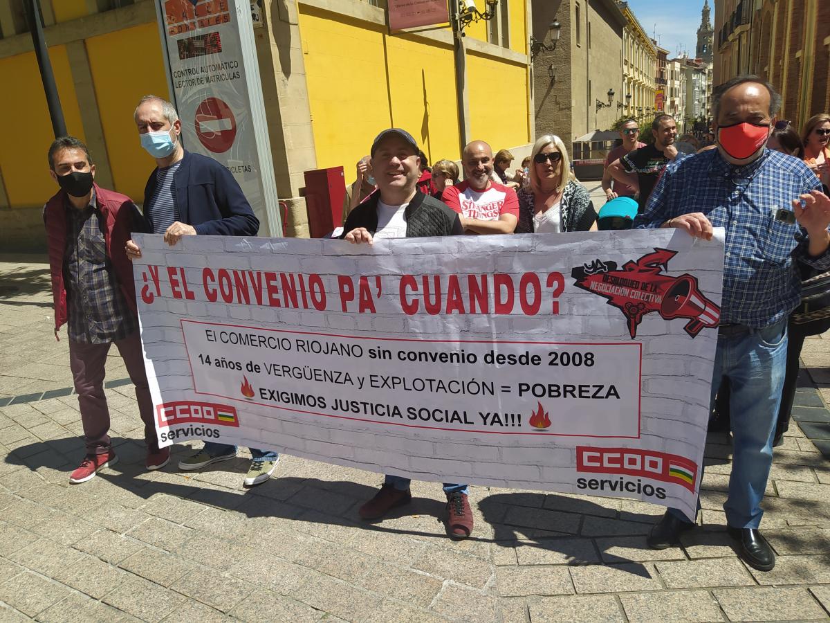 Imágenes de la manifestación del 1 de mayo de 2022 y del FestivaliCCOO celebrado el 30 de abril en la Plaza del mercado