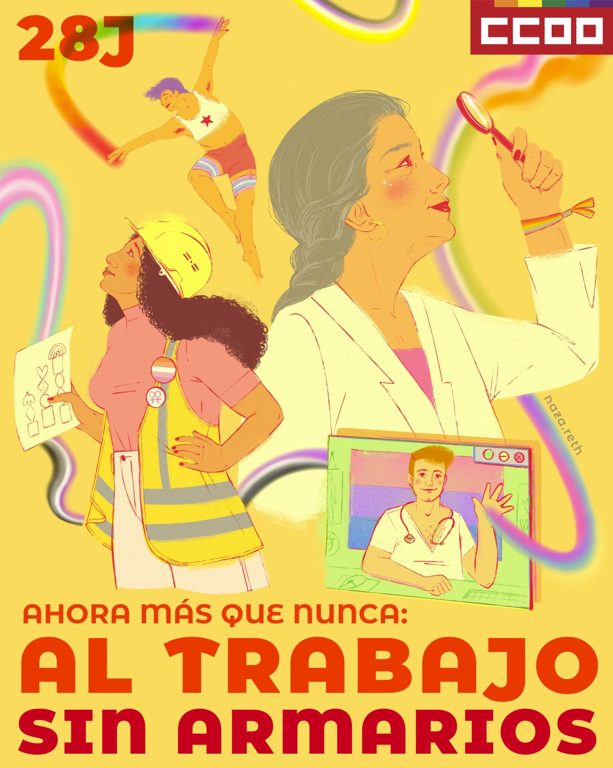 Al trabajo sin armarios