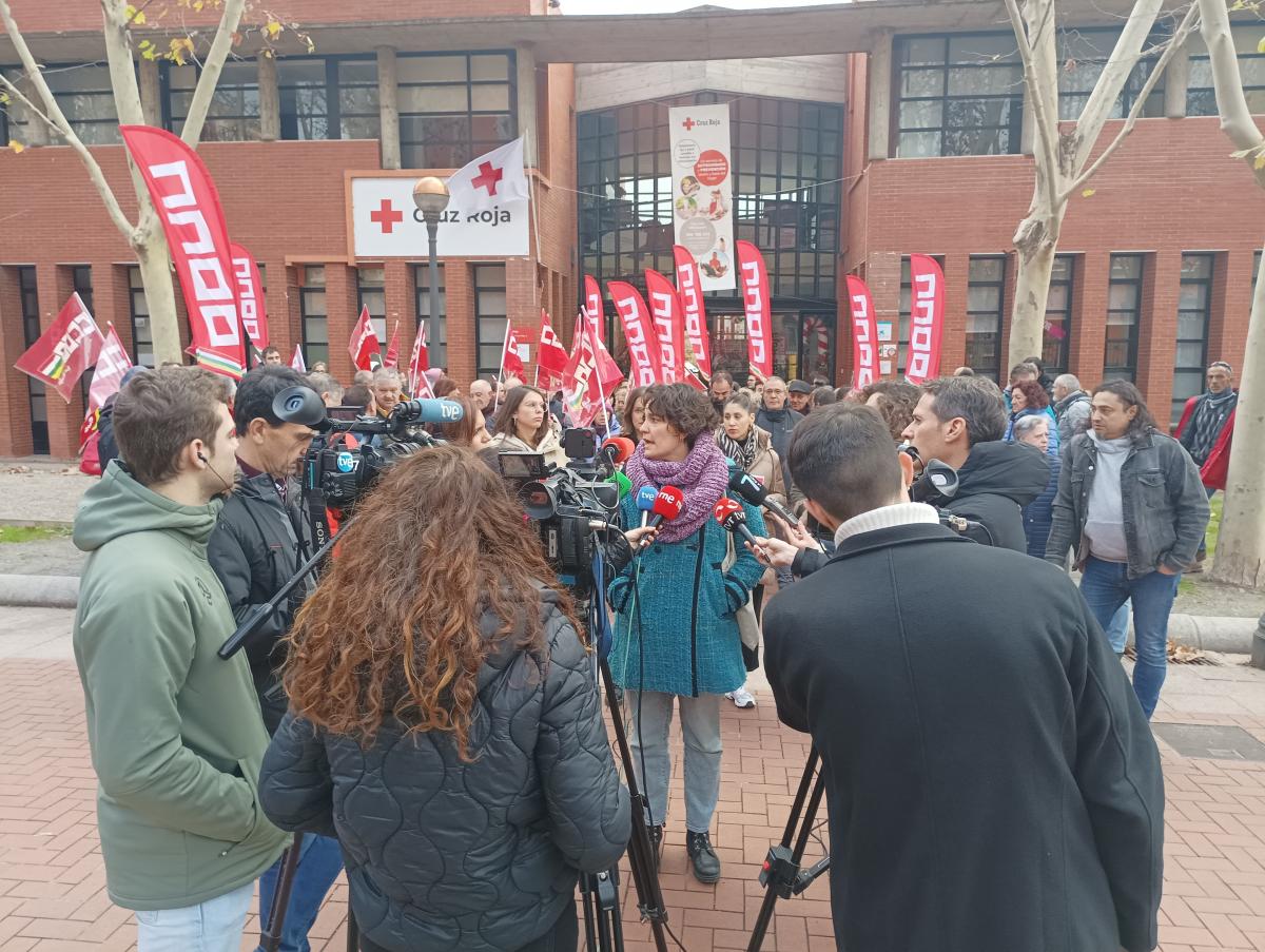 Movilizaciones en Cruz Roja